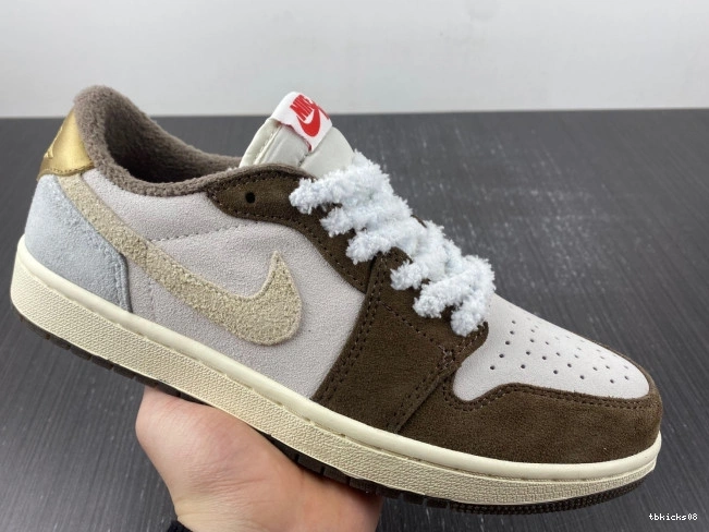Reps TBkick of DV1312-200 Jordan the Air 1 OG Year Low Retro Rabbit 0823